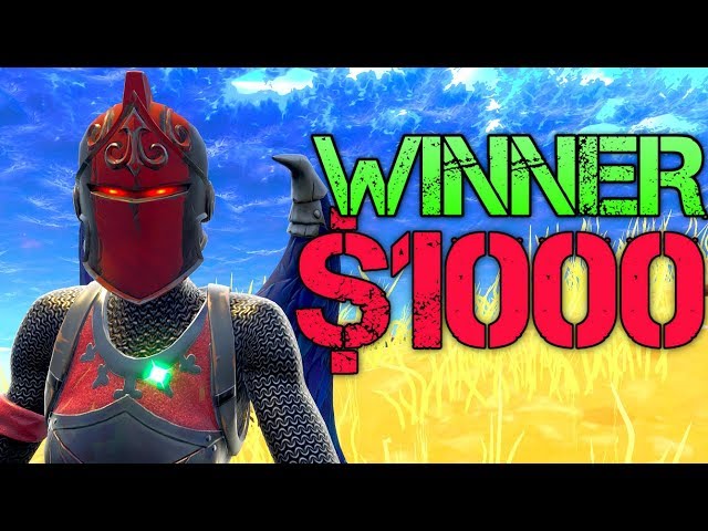 14 Year Old Ninja WINS $1000 at MY FORTNITE TOURNAMENT!