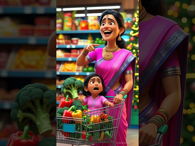 ❤️ Evolution of Indian Mother and her Child in the Market 👩‍👦 #love #cute #shorts #mom