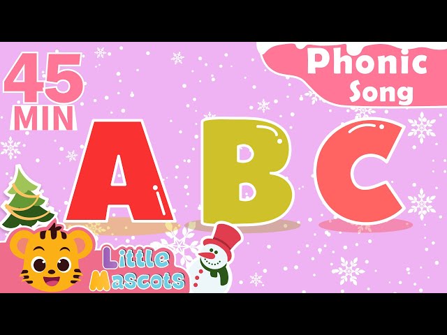 ✨ABC Song✨ | Learn Alphabets, numbers + more | Little Mascots Songs For Kids