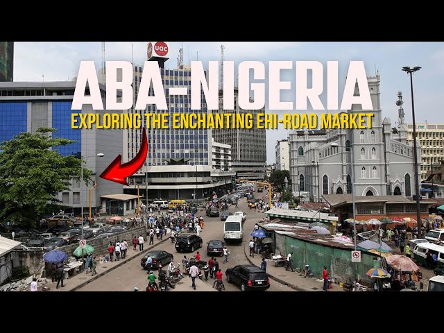 Inside Ehi-Road Market Aba Nigeria's BEST KEPT SECRET -4K Walking Tour 2024.