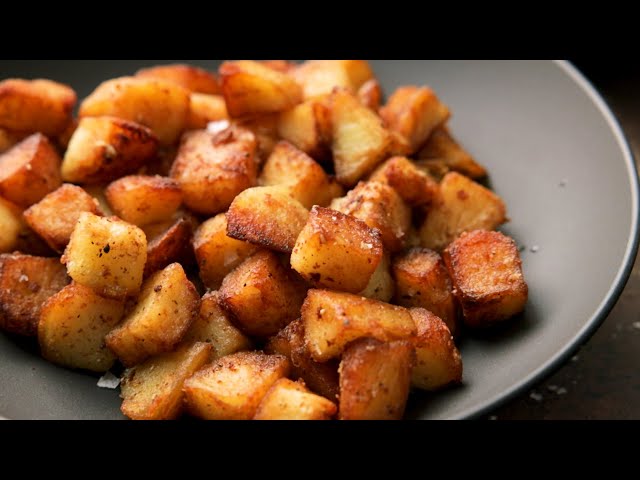 Sauteed Potatoes.  The best pan fried potatoes