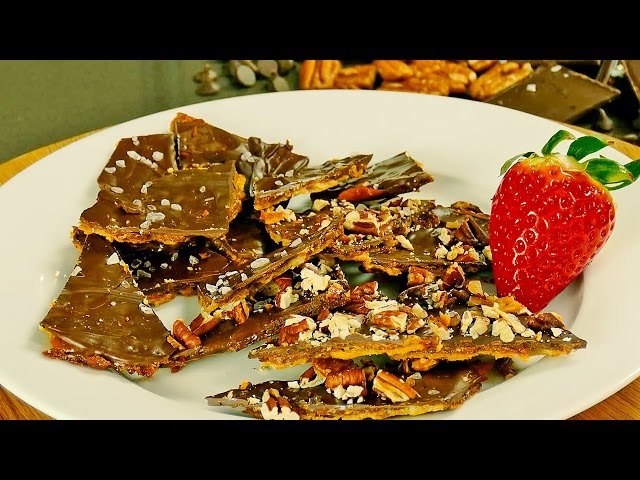 Salted Caramel Millionaire's Matzah