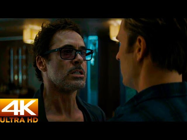 AVENGERS END GAME |TONY STARK WE LOST|  SCENE HD 4K