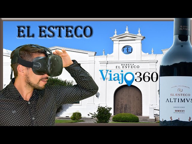 🍷 Bodega EL ESTECO🍲 en 360º| CAFAYATE | Salta | Argentina | 6K