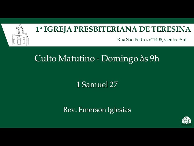 Culto Matutino