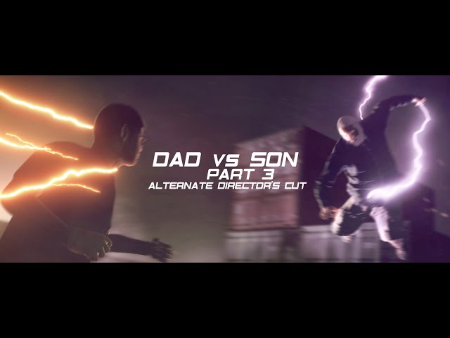 DAD vs SON PART 3 - C4D Animated Action Short (Alternate Director's Cut) [4K]