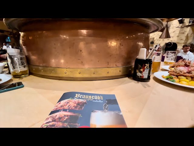 Dinner at local German brewery | Vlog 37 #darmstadt #germany #travelvlog