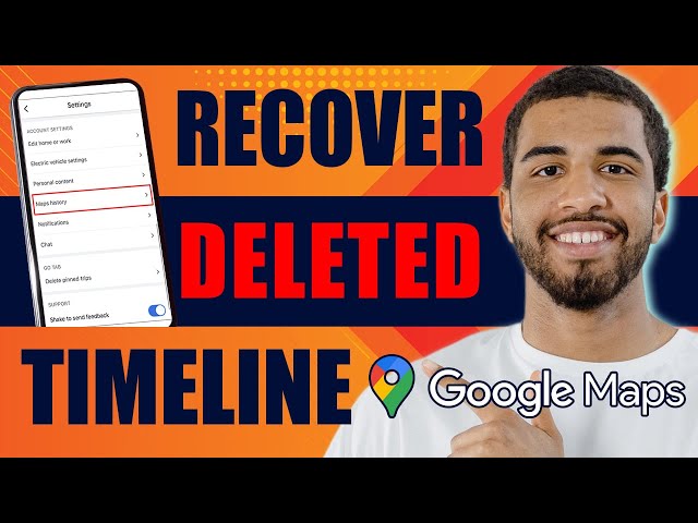 How to Recover Deleted Timeline on Google Maps | Check Location History (2025)