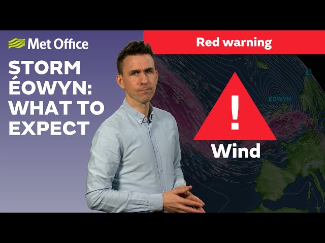 23/01/2025 – An in-depth look at the storm warnings – Met Office weather forecast UK