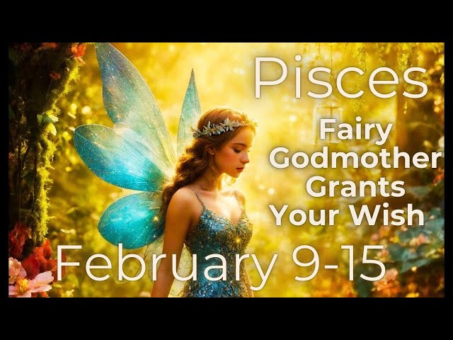 Pisces, Your Fairy Godmother Grants Your Wish! // February 9-15 Weekly Tarot