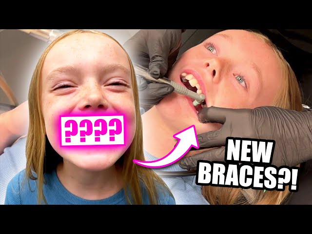 Kalia Gets Braces For The First Time! *SCARY*