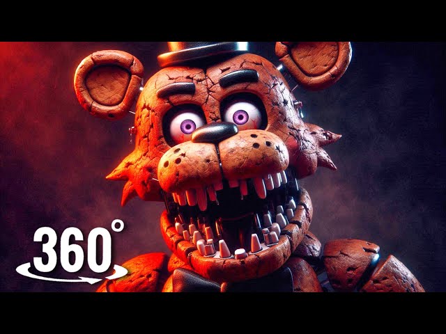 Freddy Fazbear vs Bonnie's Bowling Jumpscares Battle! (360° Video)