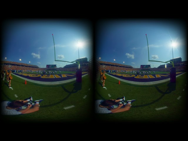 [VR180] WVU Football - Touchdown! (4th and 1)