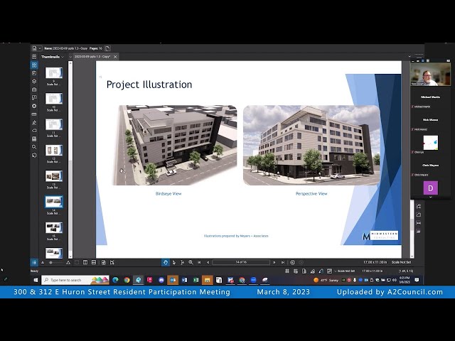 300 312 E Huron St Resident Participation Meeting of March 8, 2023
