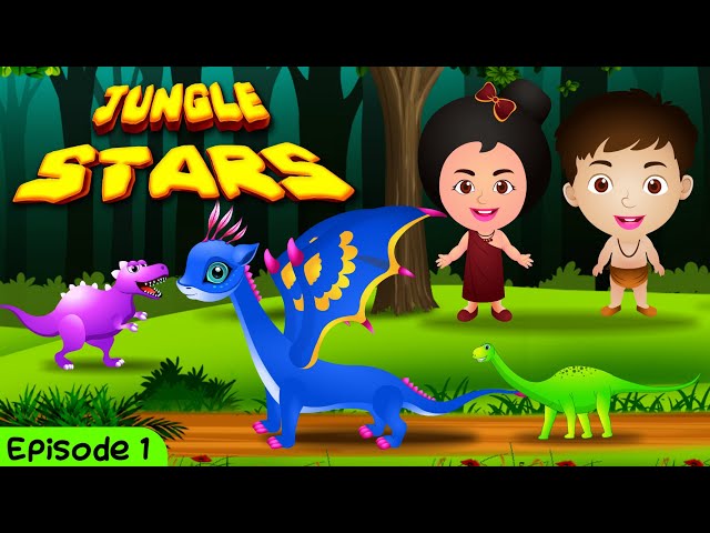 Jungle Stars - Episode 1 | Characters Intro | Jungle Stories Collection for Kids | Helping Animals