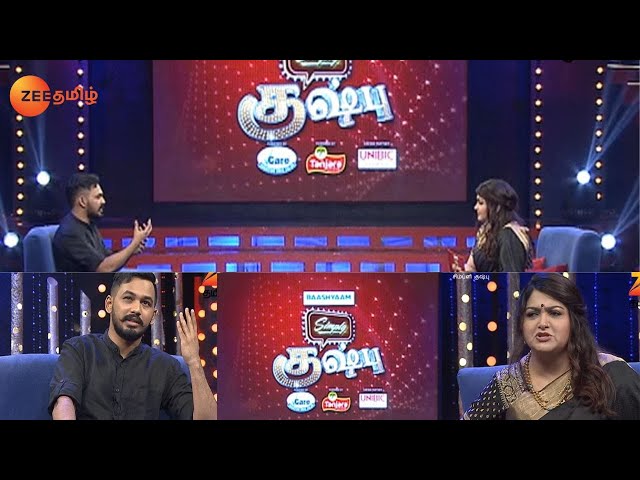 Hiphop தமிழா ஆதி Cultureஐ குறித்து விவரித்து போது! - Simply Khushbu - Ep 18 - Webisode - Zee Tamil