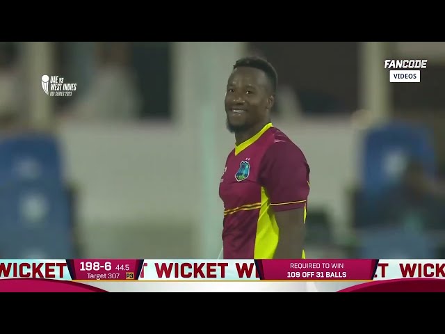 UAE vs West Indies | 2nd ODI Highlights | Streaming LIVE on FanCode