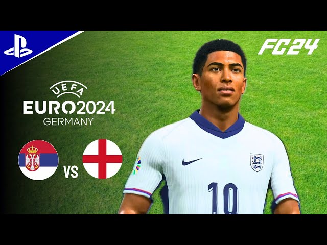 FC 24 - SERBIA vs ENGLAND - UEFA EURO 2024 Group C [4K 60FPS]