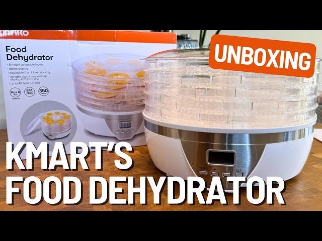 Unboxing KMARTS $55 Food Dehydrator