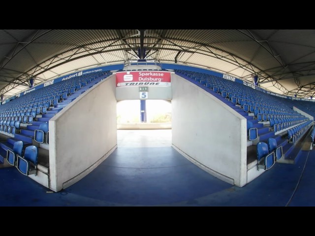 MSV Duisburg Stadion 360 VR Video Samsung Gear