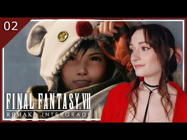 (AERITH COSPLAY) Yuffie DLC Part 2! | First time playing FFVII Remake (previously a stream)