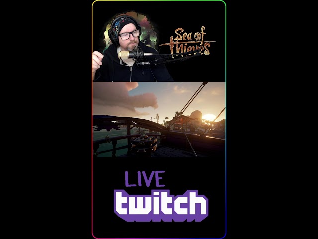 Sailing the Seas with Laughter & Adventure #SeaofThieves #Twitch #LiveStream #PirateLife