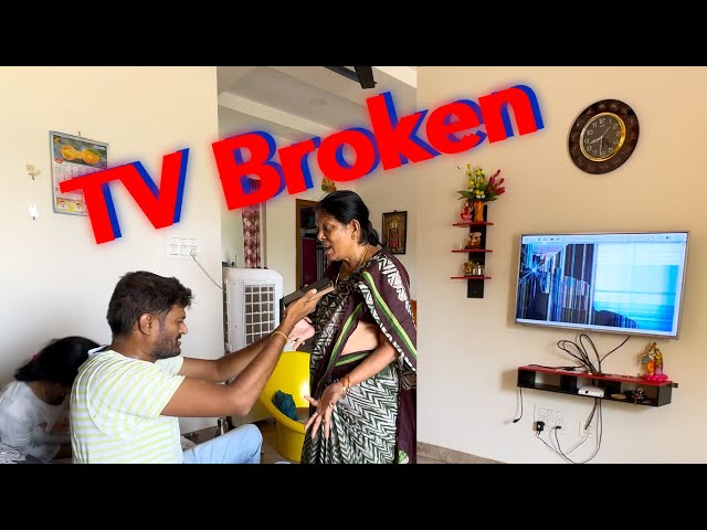 TV Dent/Break Prank as Requested #radhikavlogs #vishnuchilamakuri #comedy #prank #prankvideo