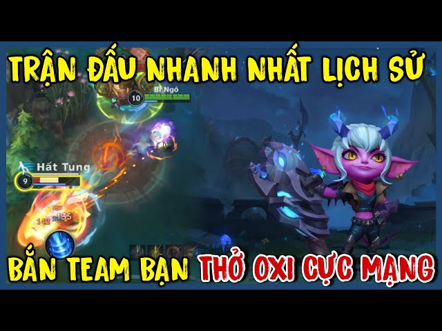 TỐC CHIẾN : Team Bạn Bất Lực Khi Liên Tục Gank Tristana Của Bingo Nhưng Bị Phản Dame