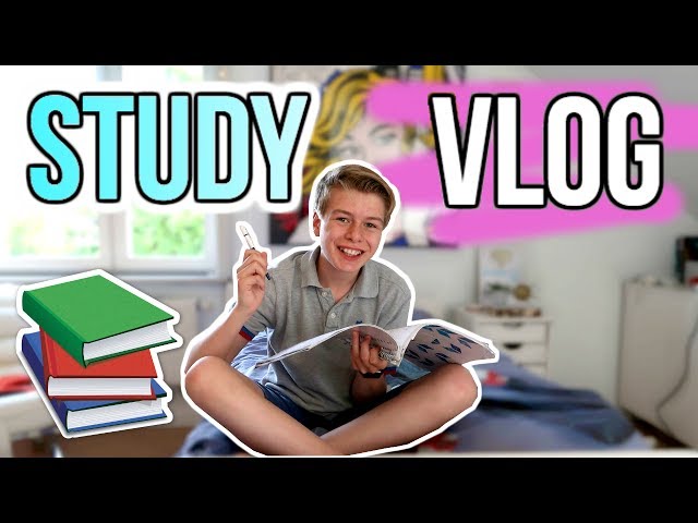 Study vlog! My study routine, How I try to be productive! Back to school!