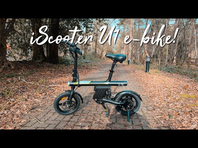 iScooter U1 e-Bike is so much FUN to ride!