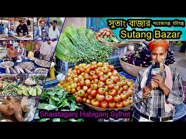 Amazing Hat in Sutang Bazar Habiganj Sylhet | সুতাং বাজার শায়েস্তাগঞ্জ  হবিগঞ্জ  সিলেট