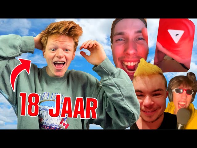 18 Jaar Geworden.. YouTubers Feliciteren Mij