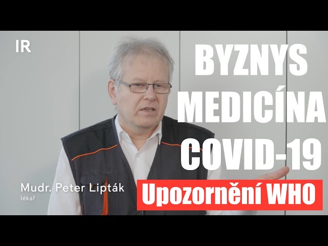 Zájem průmyslu nad zájmem člověka 🇸🇰 Peter Lipták (2 část)