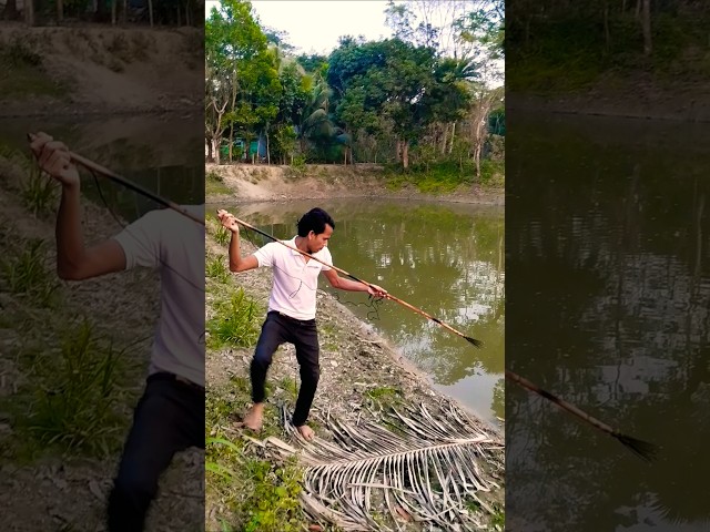 Village boy best Fishing video #fishing #fish