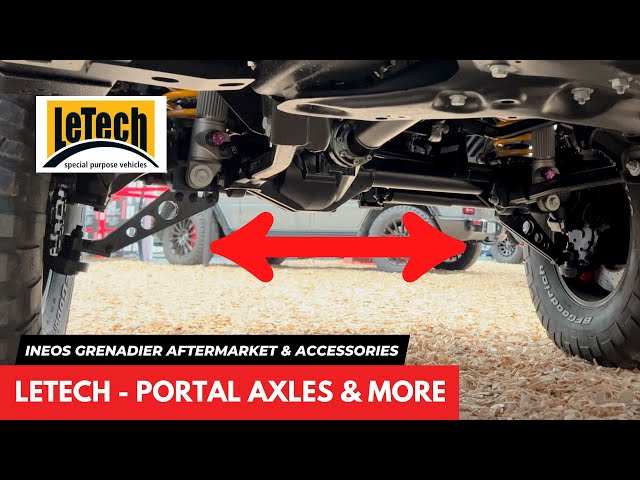 Ineos Grenadier x LeTech - Portal Axles & More