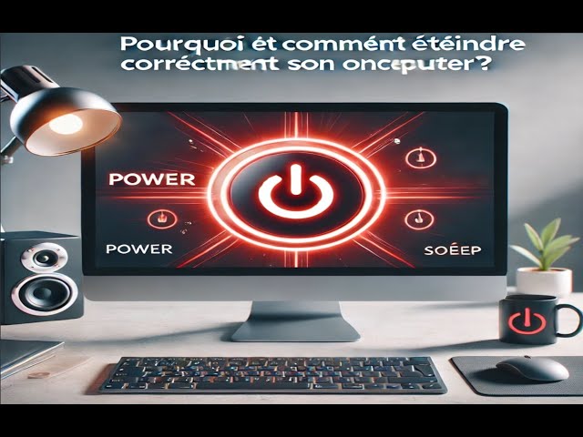 "Pourquoi et Comment Éteindre Correctement son Ordinateur ?"