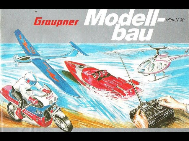 GRAUPNER Retro Film -  Modellbau Neuheiten 1990