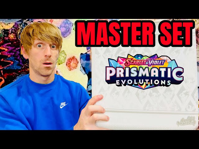 The Prismatic Evolutions Master Set Will Be EPIC!