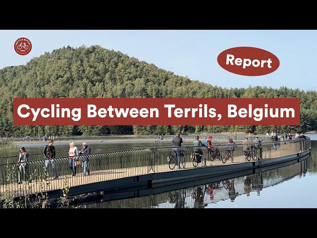 Cycling Between Terrils: A floating Cycle Bridge in Belgian Limburg