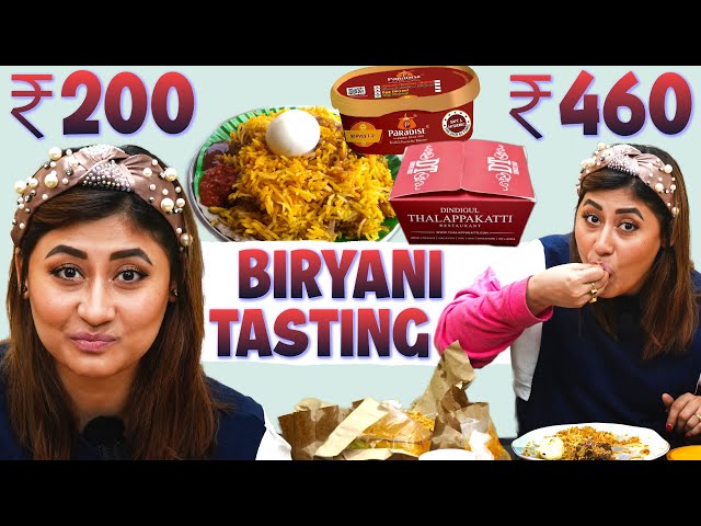 The Ultimate Biryani Taste Test | Which is best? | Sunita Xpress