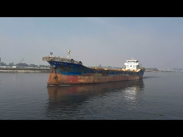 M.V.NDE - 33 || Inland cargo vessel ||