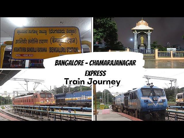 Bangalore to Chamarajanagar Express Train Journey | TRAVEL WORLD | SUPR WORLD