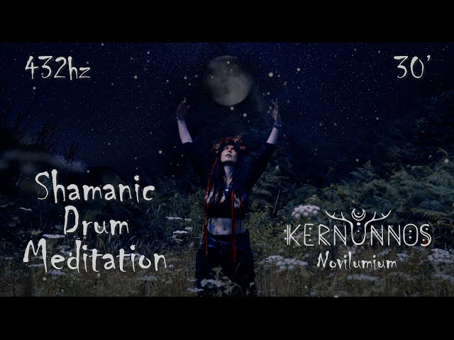 Shamanic Drum Meditation - Kernunnos - Novilunium - 432Hz - 30min