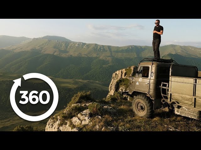 Zip Down Armenia's Longest Zipline | Yerevan, Armenia 360 VR Video | Discovery TRVLR