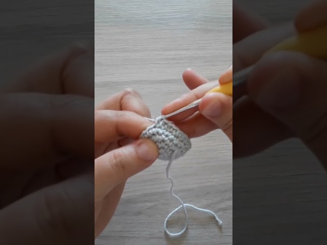 Ponto Alto / Punto Alto / Double Crochet - Pontos básicos do Amigurumi: