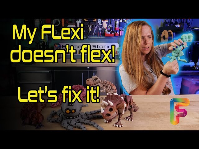 My 3D Printed Flexi Doesn’t Flex — Let’s Fix It