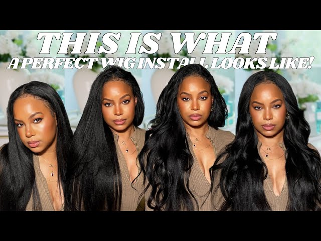 *NEW! THE PERFECT BLEND! NATURAL V PART WIG INSTALL FOR BEGINNERS | UNICE