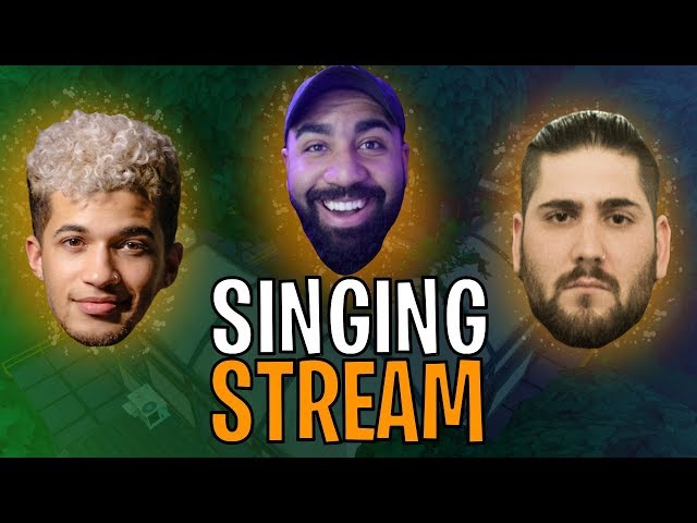 GAMING WITH SINGERS! | ft. JordanFisher & Joe Bad | FORTNITE BATTLE ROYALE