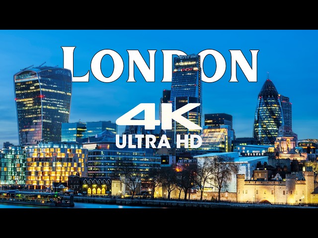 LONDAN 4K ULTRA HD 60FPS BY DRONE RELAXTION FILM