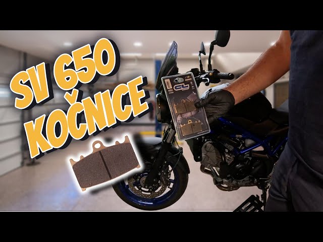 Kako Zamijeniti Prednje Kočnice na Suzuki SV 650 (LAKO)